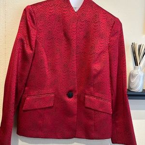 Kasper Jacquard suit separate.